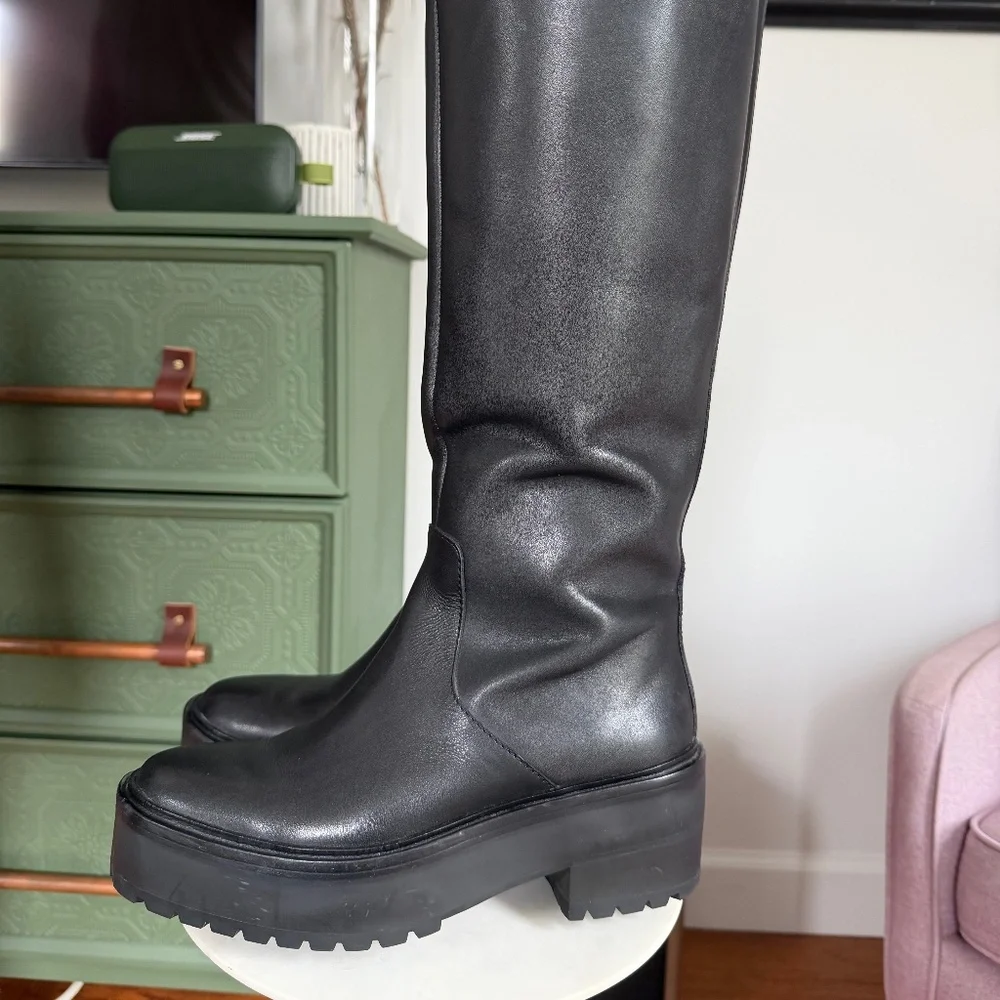 Loeffler Randall Carlee Tall Boot - Black - 7 - EUC - Picture 2 of 13